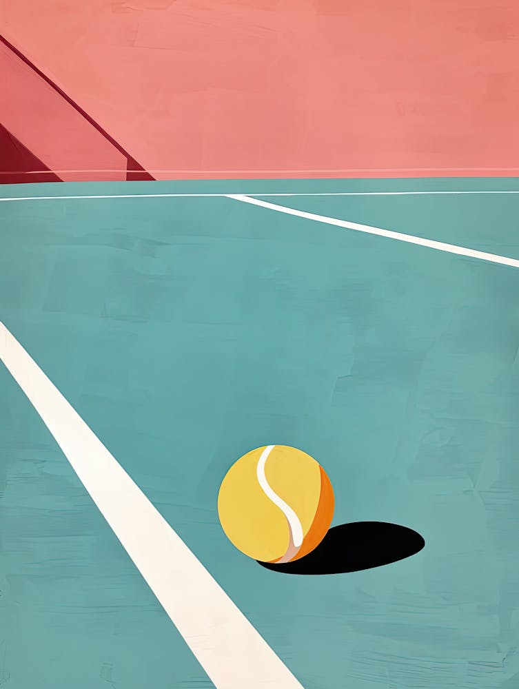 Alexey Hrom Hiroshi Nagai Inspired Tennis Ball Bouncing On A Te B0aa8dd0 075e 4b37 8fad 59056807f776 Gigapixel Cgi 3x