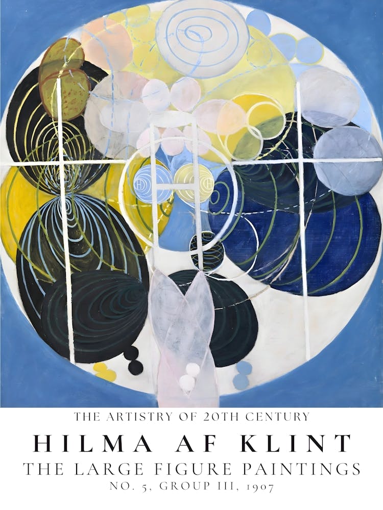Hilma Af Klint Große Figuren Gemälde 1