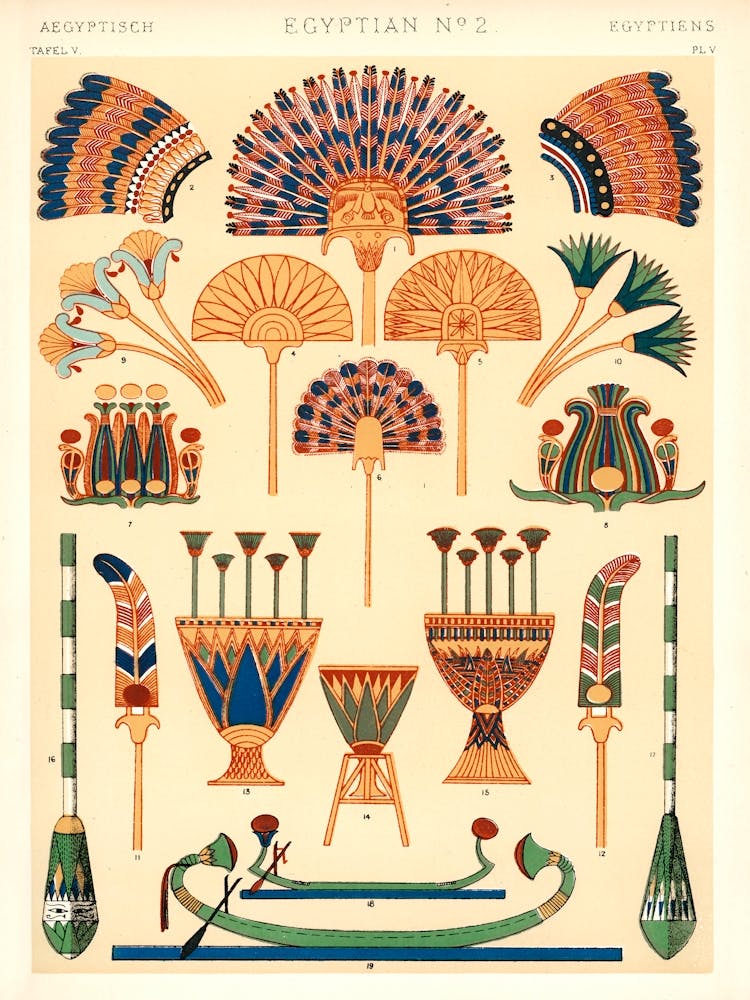 Ancient Egyptian Art, Owen Jones