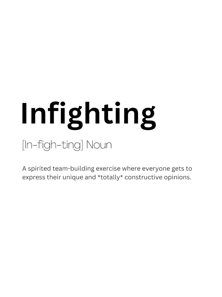 Infighting Definition Meaning