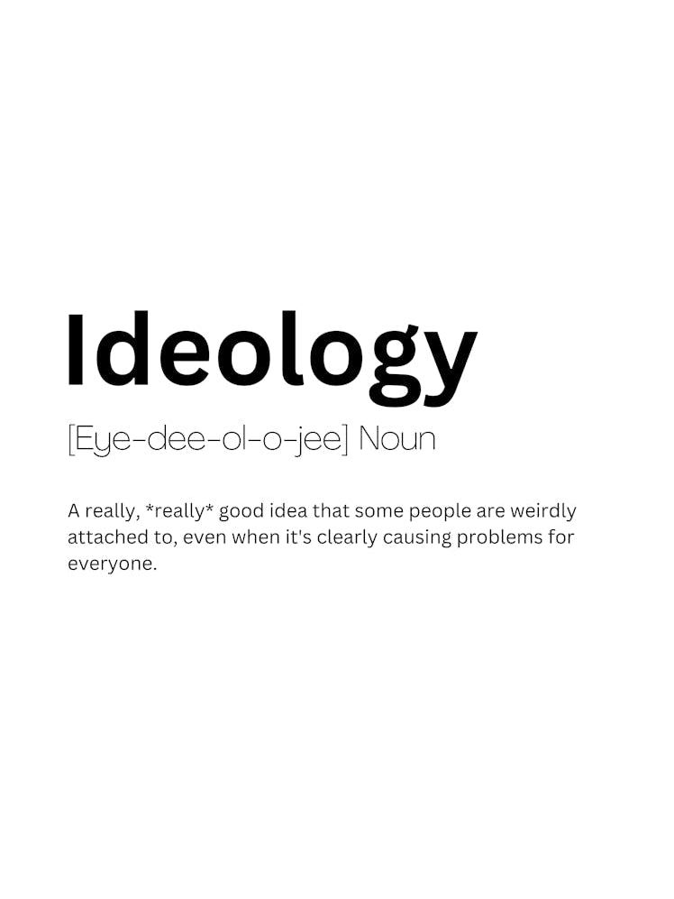 Ideology Definition Meaning