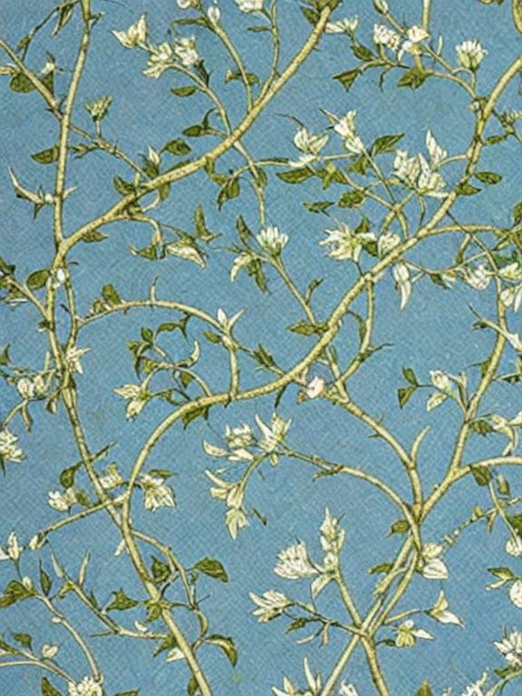 Eastern Cottonwood tree Vintage Botanical