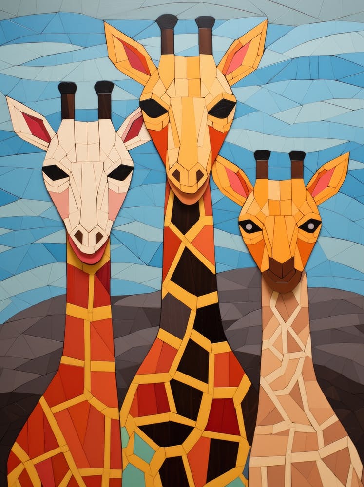 Three Giraffes