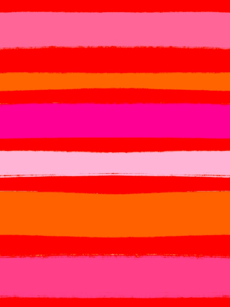 Orange And Pink Stripes