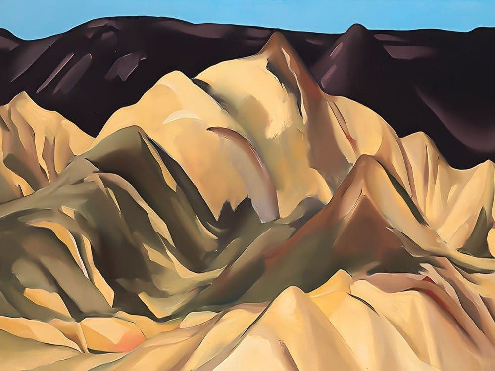 Georgia O'Keeffe - Near Abiquiu, New Mexico