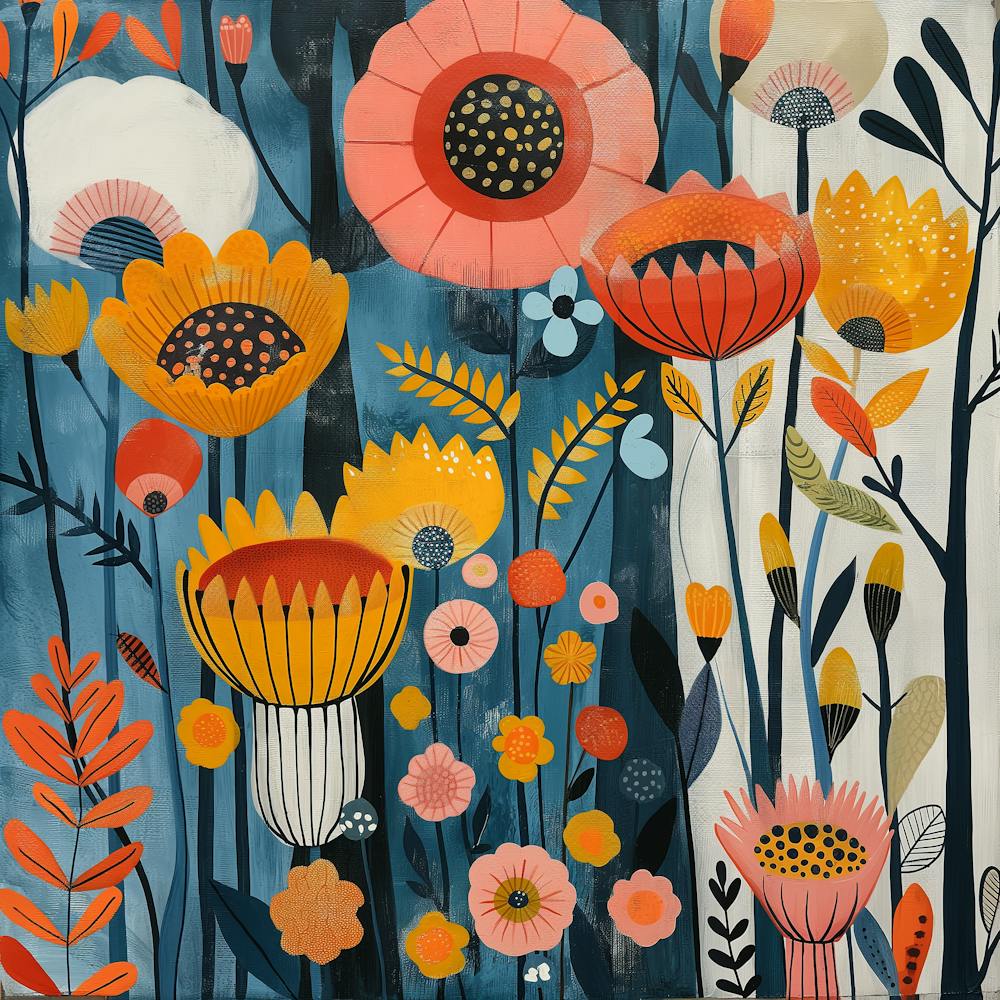 Flowers In The Garden