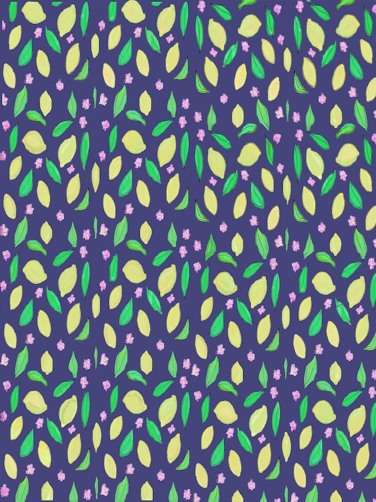 Lemons On Navy