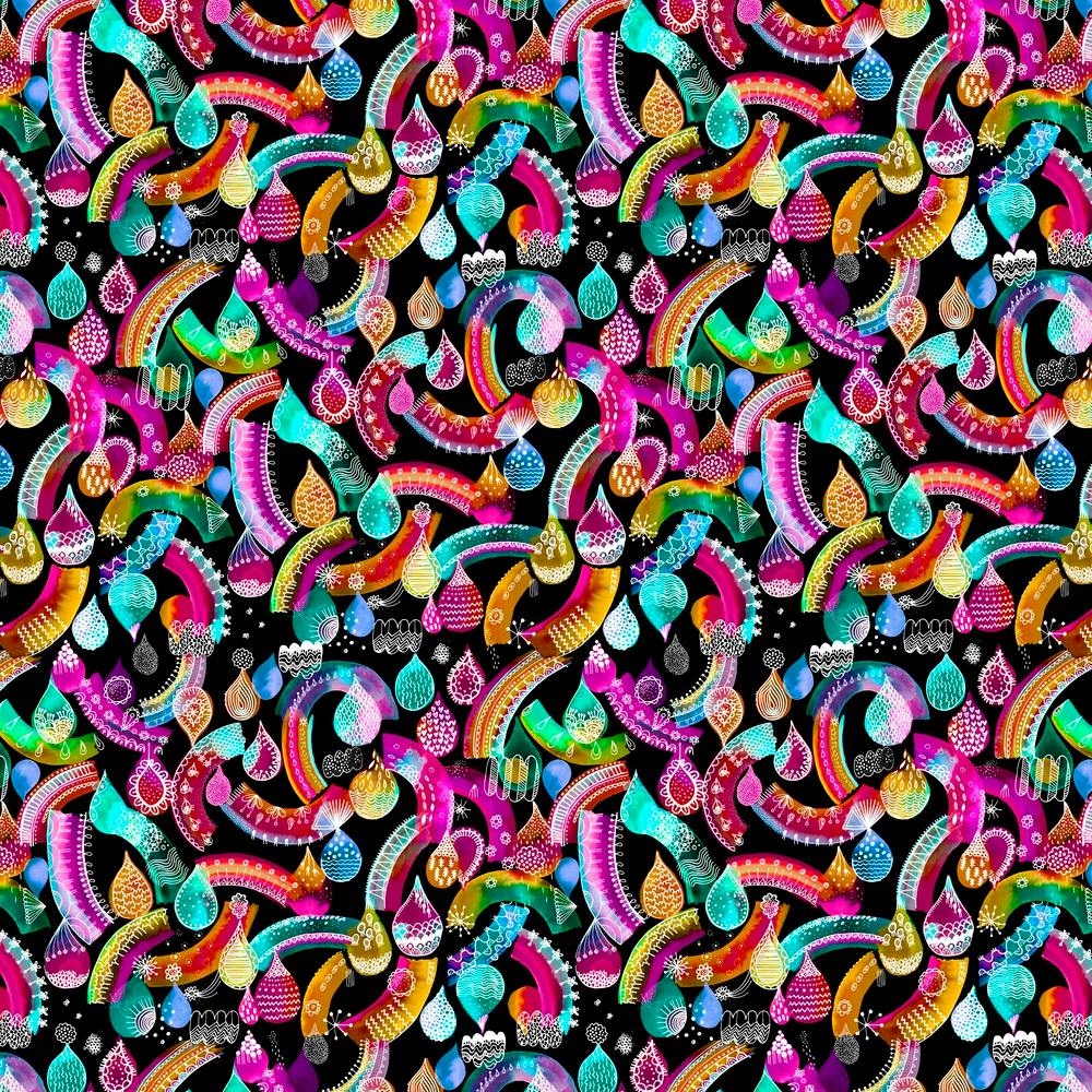 Rainbow Lace Neon Square