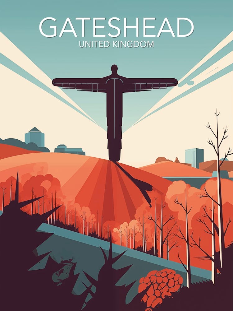 Gateshead | | Modern Poster