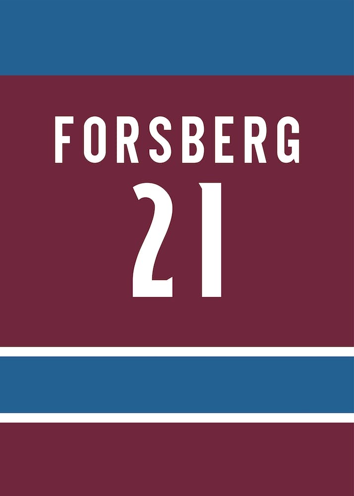 Peter King Forsberg Ishockey
