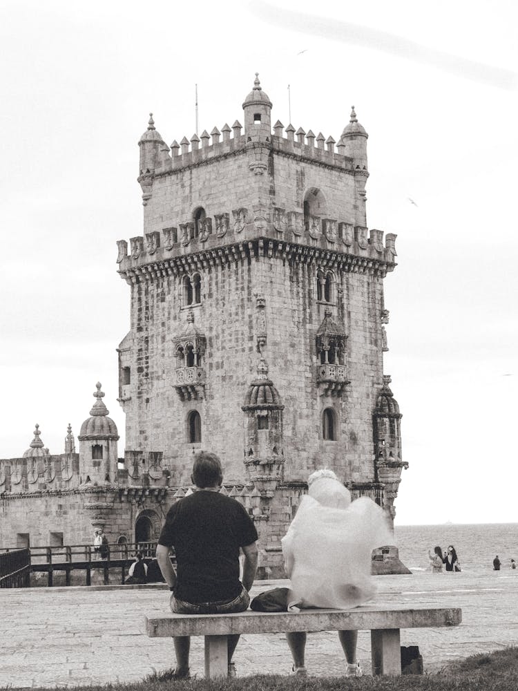Views Of The Tower Of Belem in Lisbon, Portugal