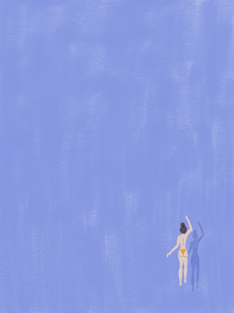 Swimmer girl