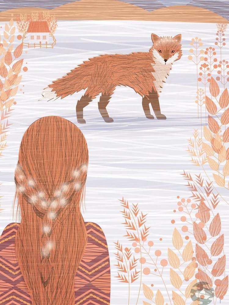 Fox And Girl
