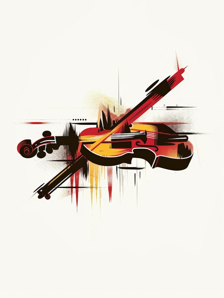 Violin Print
