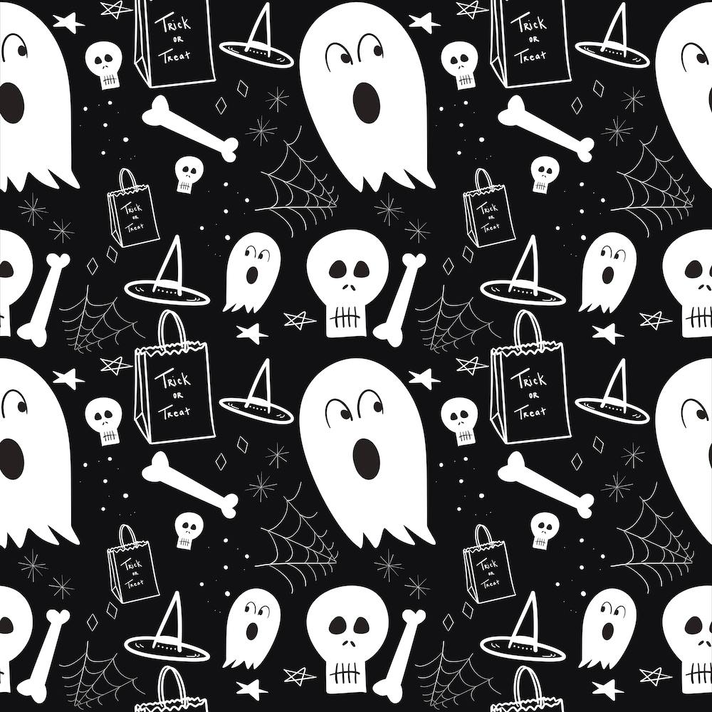 Halloween Seamless Pattern