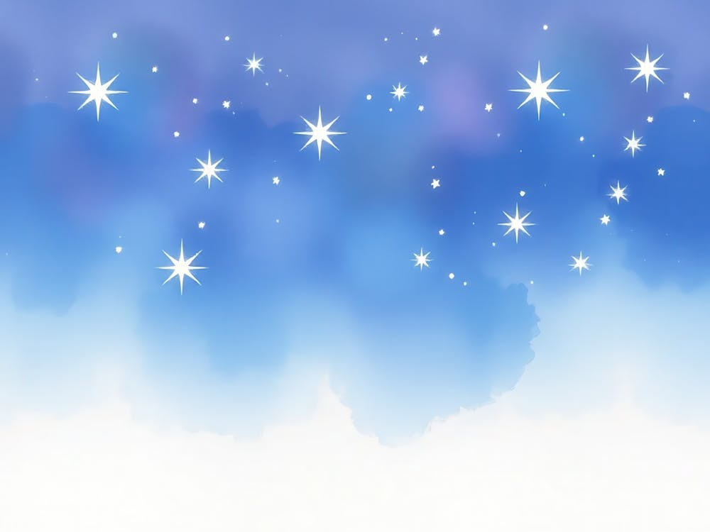 Watercolor Starry Sky
