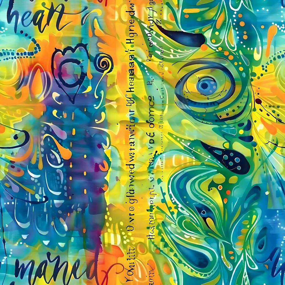 Heart And Soul: Abstract minimalist Art