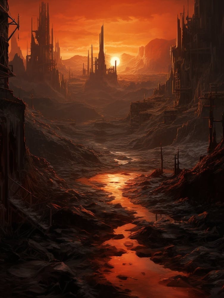 Dystopian Abstract Minimalist 2