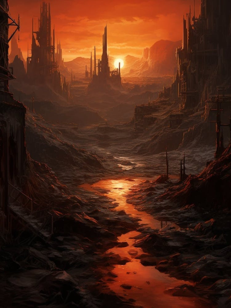 Dystopian Abstract Minimalist 2