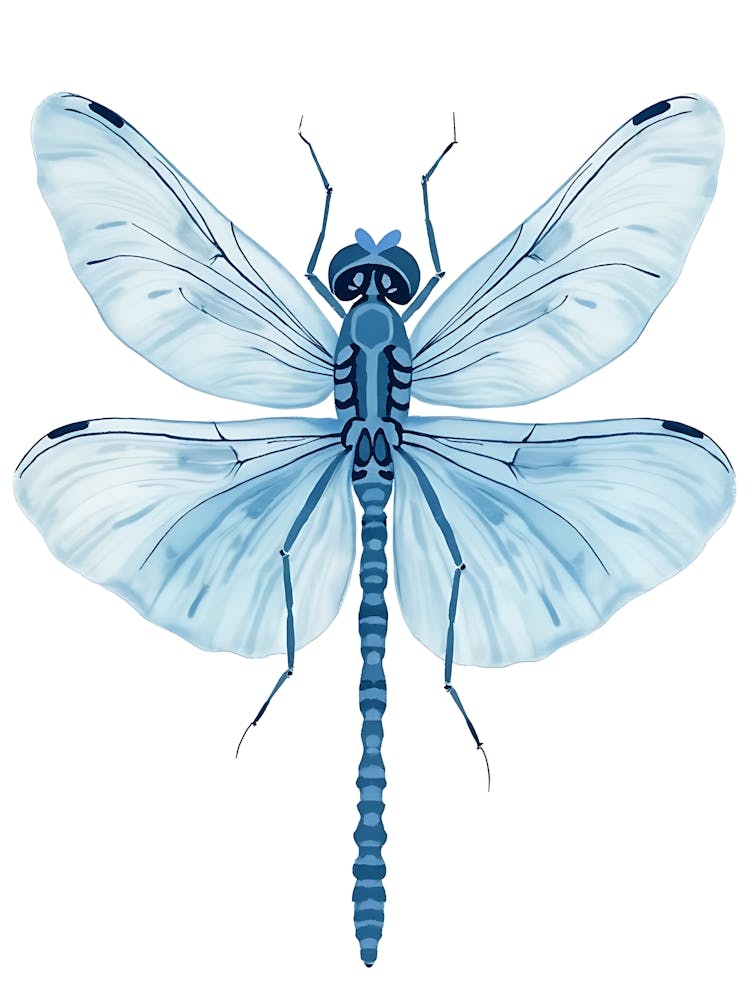 Blue Dragon Fly
