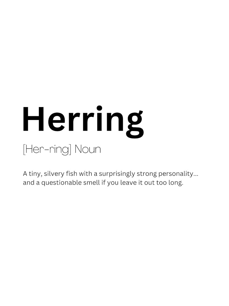 Herring Definition Meaning 1