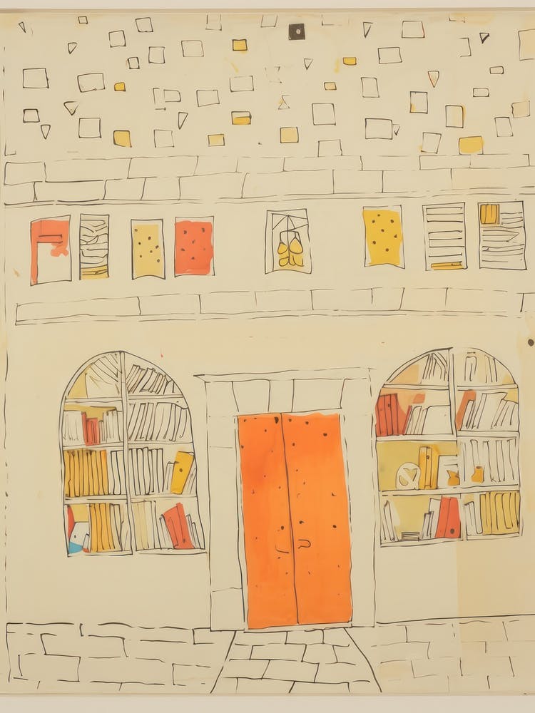 Dubrovnik The Book Nook Pastel Colours 3