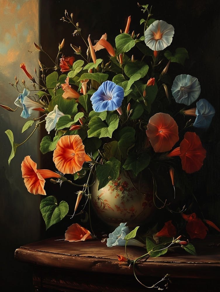Nature Morte Florale Baroque Belle-de-jour 5