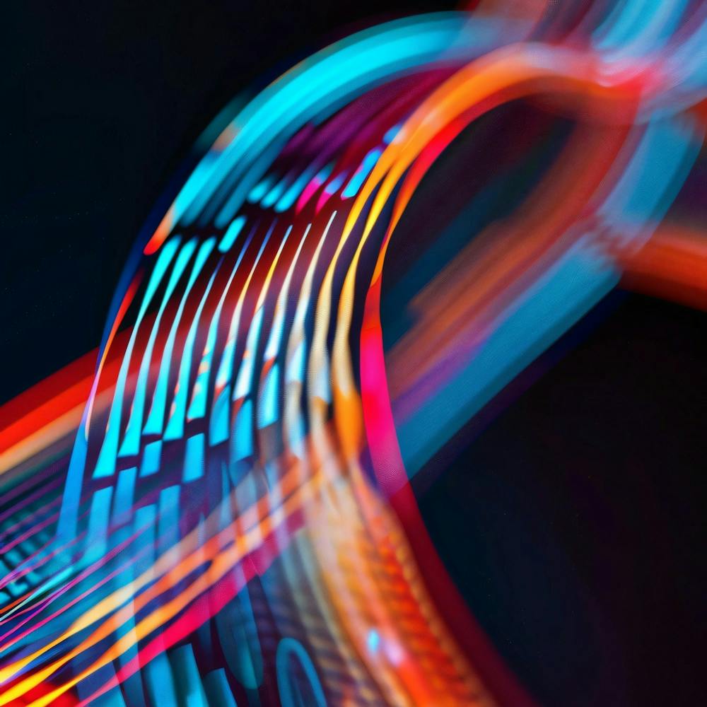 Abstract Light Wave 2