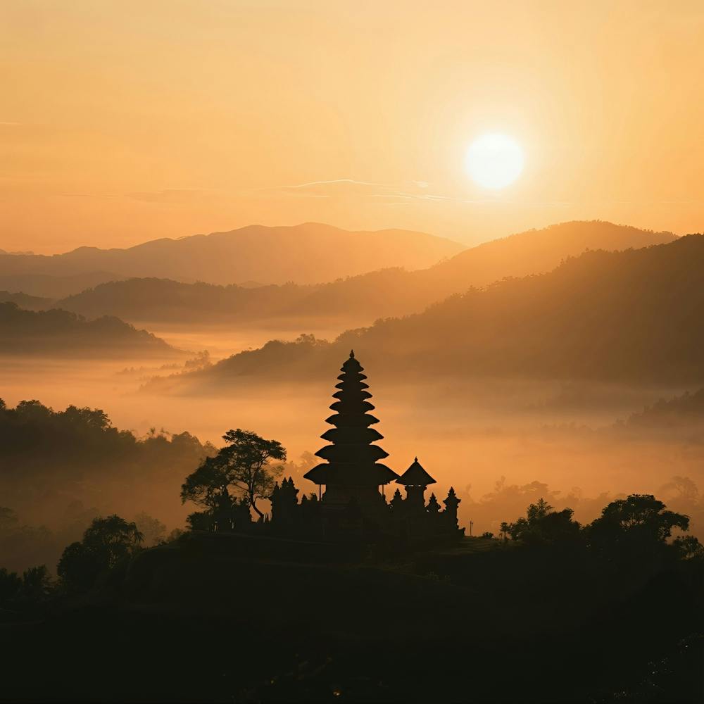 Sunrise In Bali 1