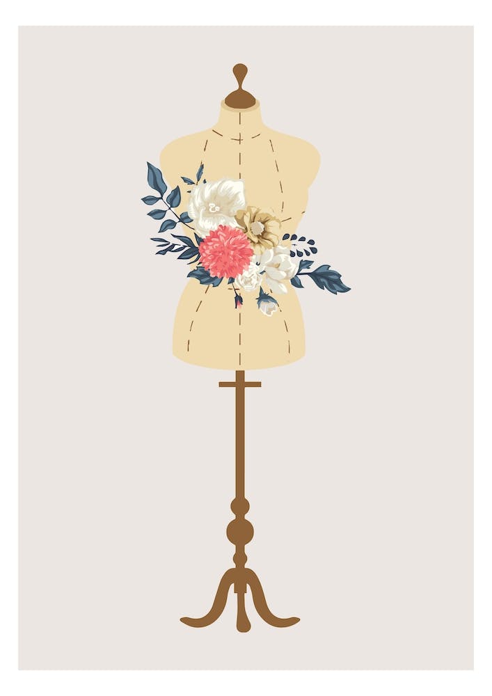 Floral Mannequin