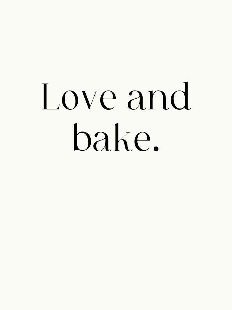 Love And Bake