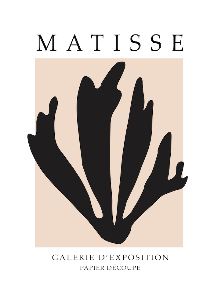 Matisse Galerie D'exposition Papier Decoupe Minimalist artwork 12