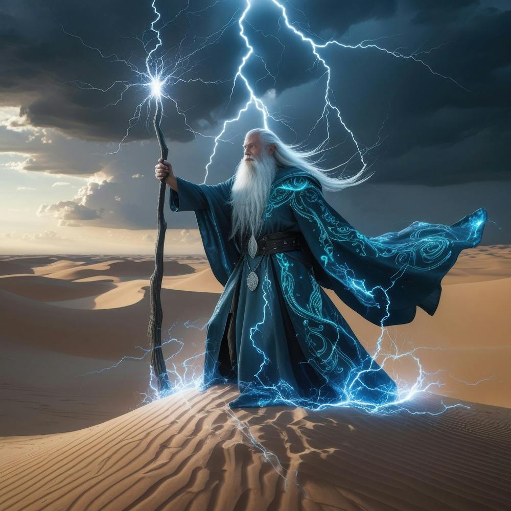 Wizard In The Desert