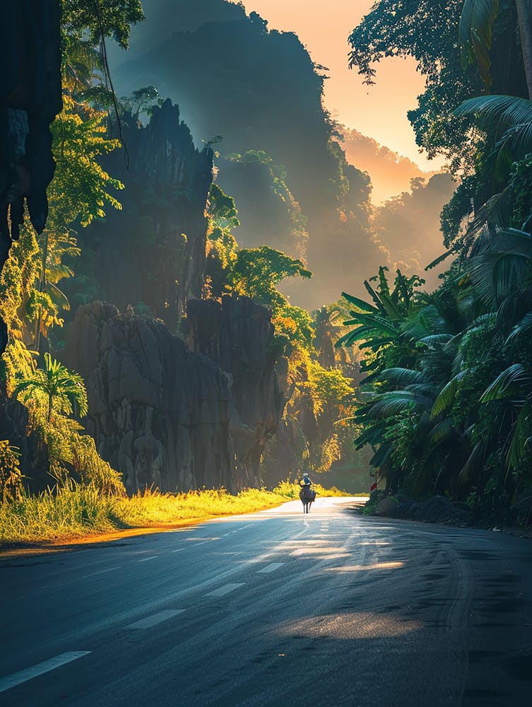 Road In The Jungle