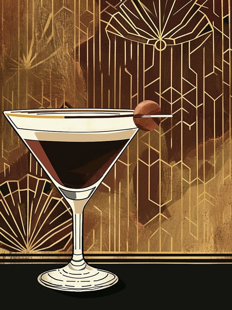 Art Deco Espresso Martini 1