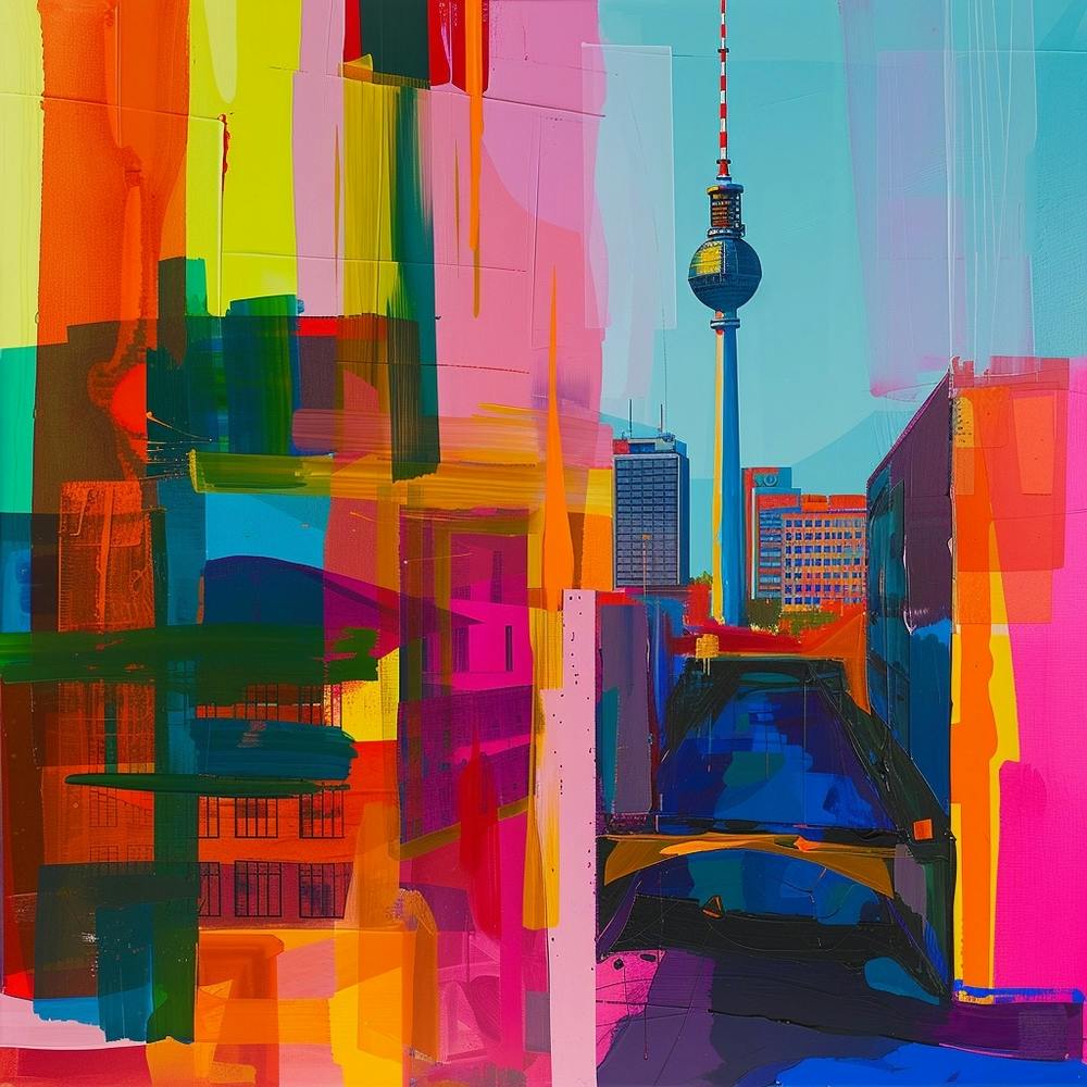 Abstract Travel Collection Berlin Germany 4