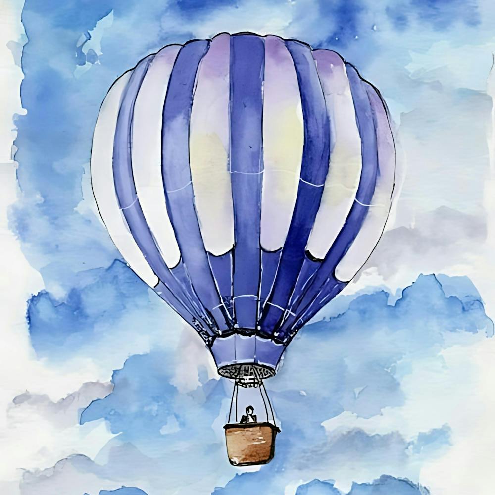 Heißluftballon