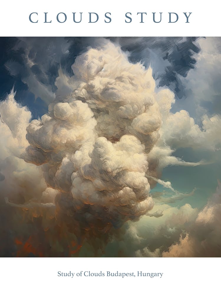 Study Of Clouds Budapest, Hungary