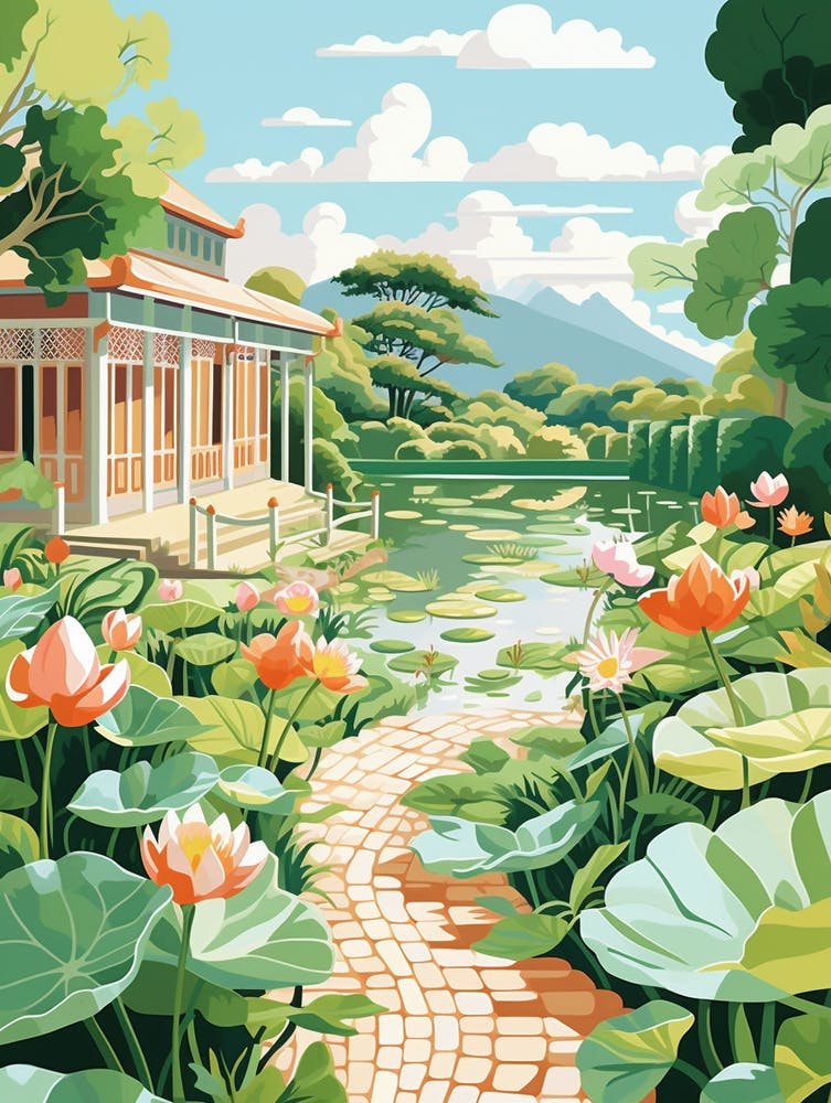 Ganna Walska Lotusland Usa Illustration