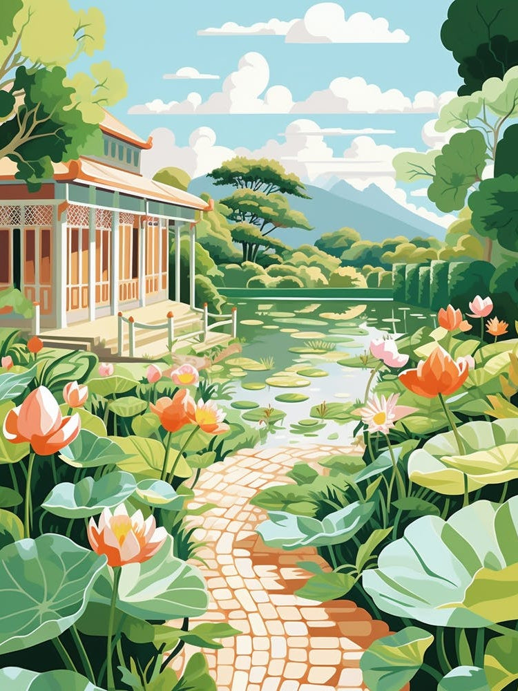 Ganna Walska Lotusland Usa Illustration