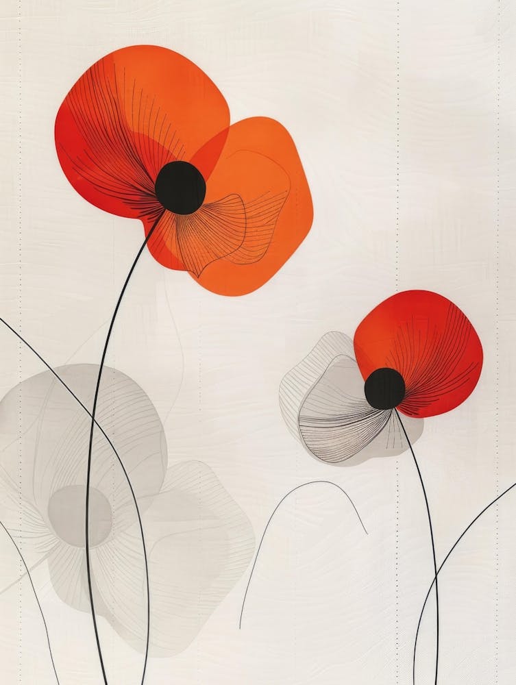Poppies Canvas Print 3