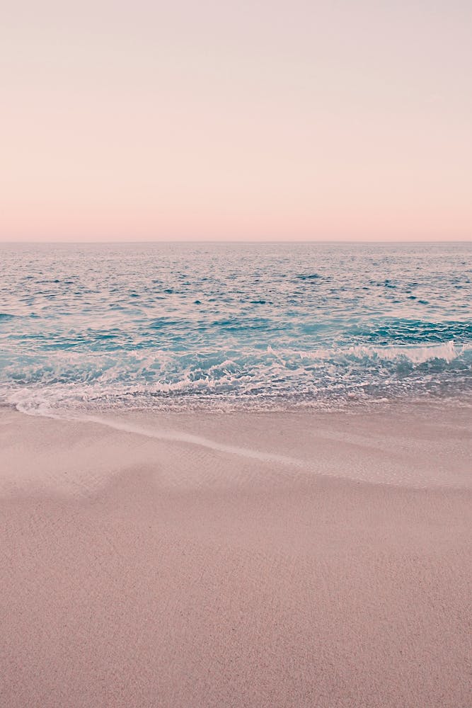 Rosegold Beach Morning in