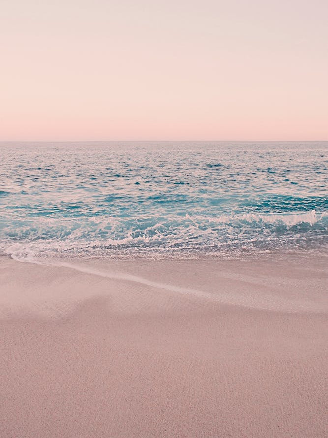 Rosegold Beach Morning in