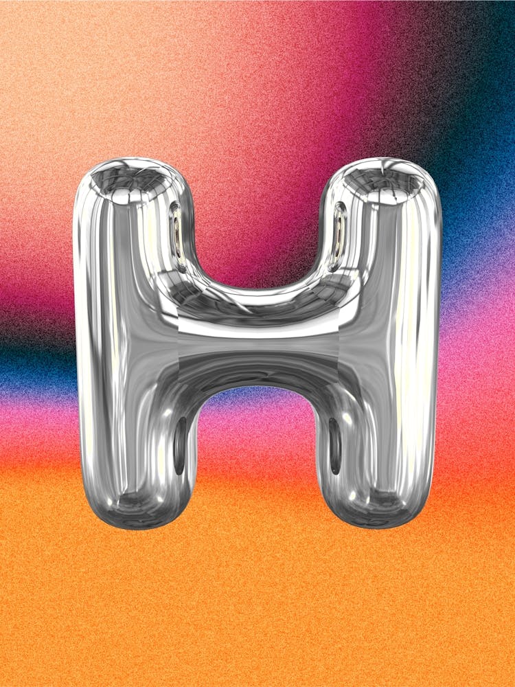 Chrome H Poster