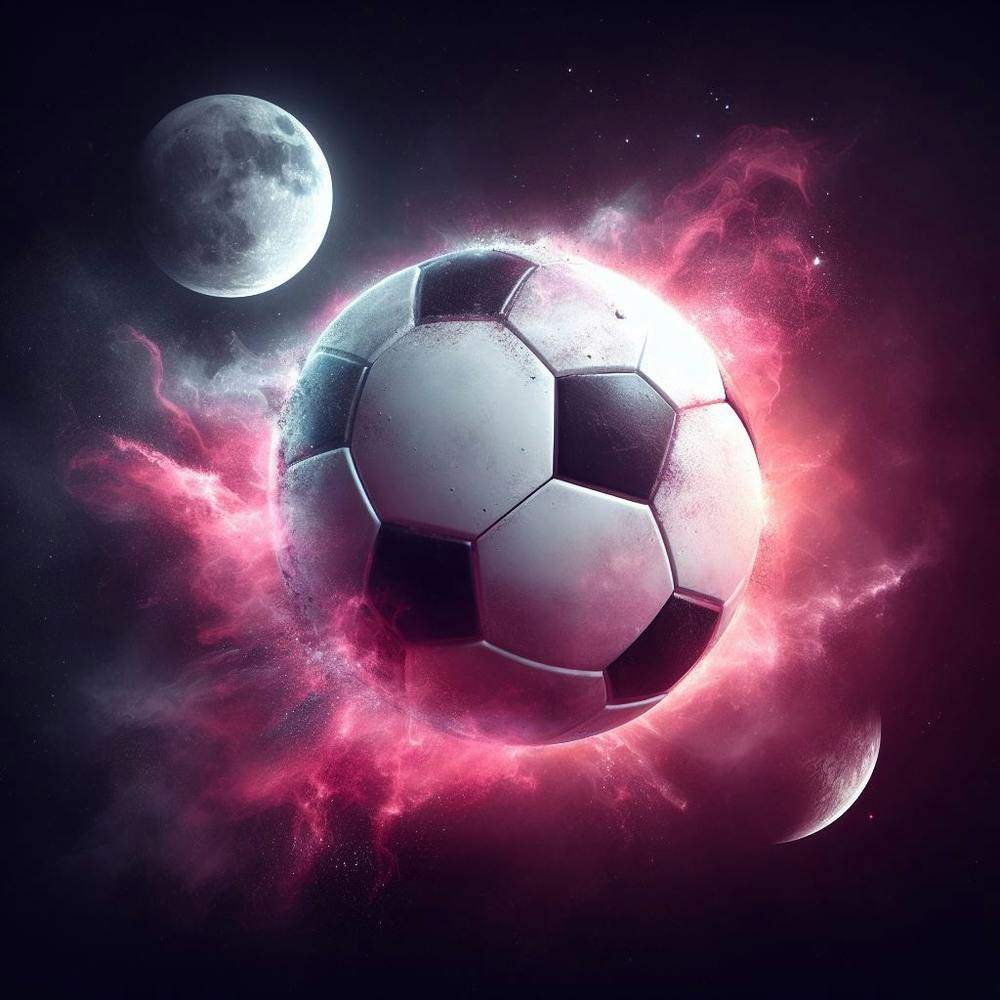 Soccer Ball In Space 1