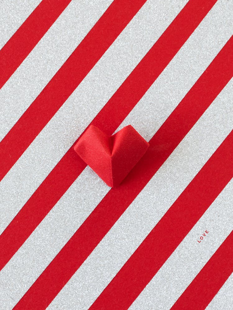 Red And White Heart