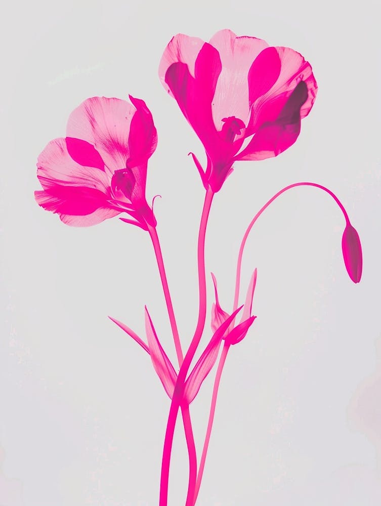 Hot Pink Cyclamen 2