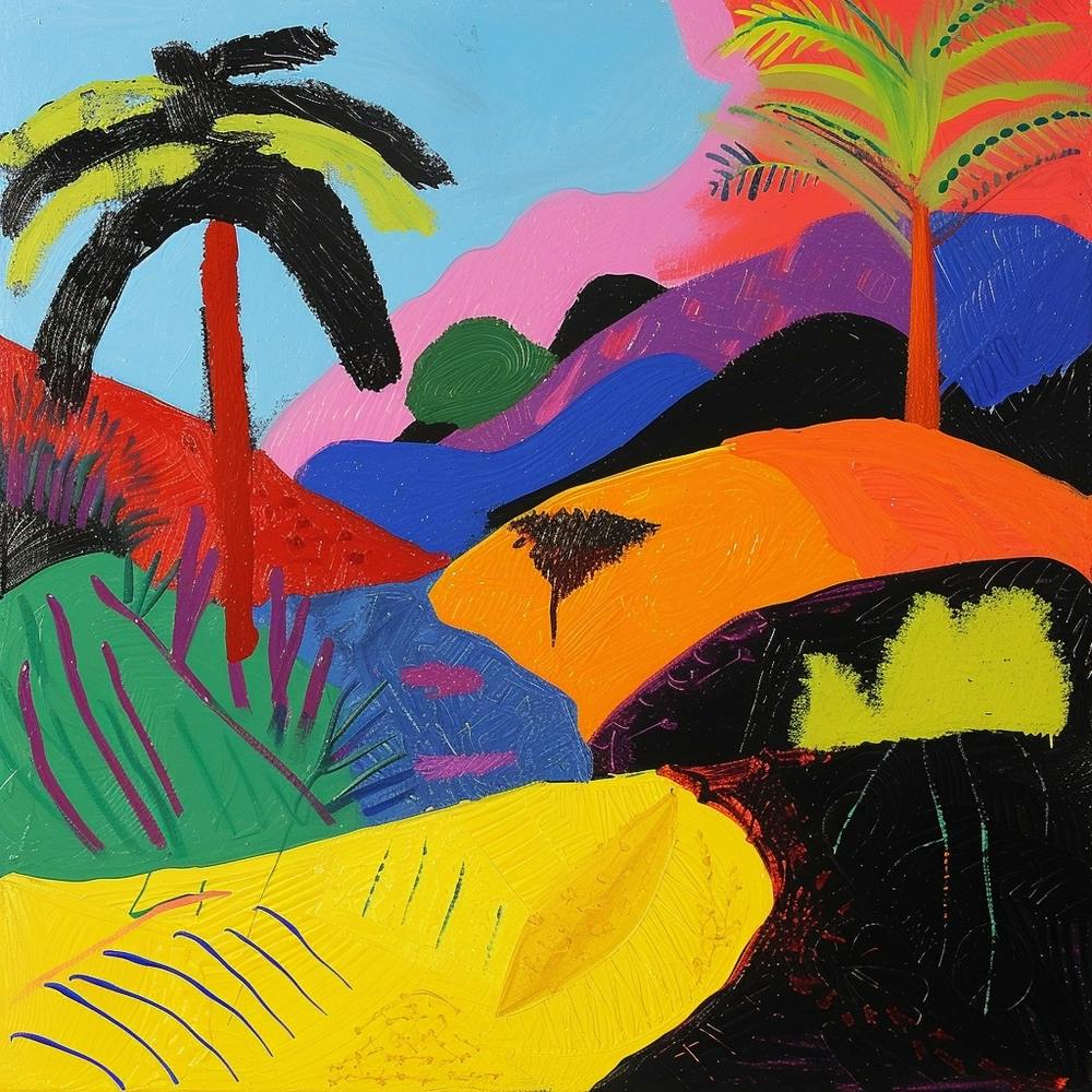 Abstract Travel Collection Papua New Guinea 1