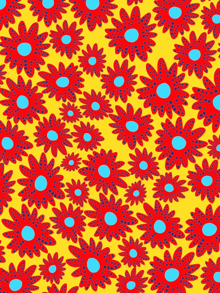 Abstract Alien Flowers