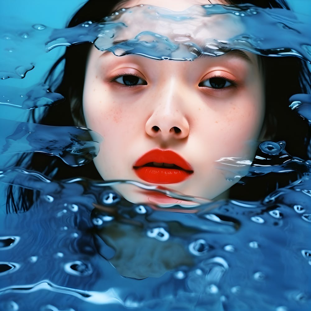 Aqua girl. 2023